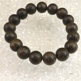沈香 AAグレード 12mm玉ブレスレット 証明書付 19.9g (ID:41751)