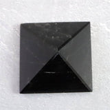 中国山東省産　黒水晶 モリオン　30mm ピラミッド 23.8g (ID:42381)