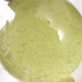 リビアングラス 27mmスフィア 台座付  24.6g (ID:42438)