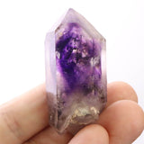 ブランドバーグ産 アメジスト エレスチャル原石 D.T. ファントム マニフェステーション 気泡入り 29.5g (ID:42474)