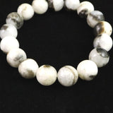 インドネシア産 イジェン水晶　12mm玉ブレスレット 証明書付 41.4ｇ (ID:42557)