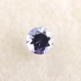 ベニトアイト 2.2mmラウンドカット ルース type. D  0.05ct　（希少石） (ID:42578)