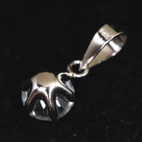 ホワイトトパーズ 5mmラウンド ペンダントトップ　Pt900  0.64ct　type.B　 (ID:42609)