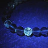 オイルインクォーツ  7mm玉ブレスレット 13.0g (ID:42630)