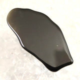 隠岐の島 黒曜石 41mm原石 磨き  ディレクトリカード付 7.5g (ID:42654)