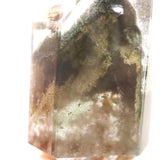 ブラジル産 ガーデンクォーツ 庭園水晶 六角柱ポイント ルース 9.2g (ID:42713)