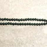 出雲碧玉 出雲石  SA  タンブルビーズ ネックレス　ディレクトリカード付 30.2g (ID:42851)