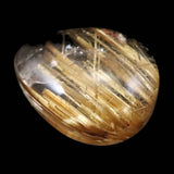 ゴールド タイチンルチル クォーツ 16mm ペアシェイプ ルース 11.4ct (ID:42978)
