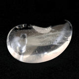 ガネーシュヒマール産 ヒマラヤ水晶  25mm勾玉 証明書付 5.7g (ID:43063)