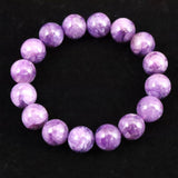 エンジェルシリカ　チャロアイト 13mm玉ブレスレット　50.9g (ID:43143)