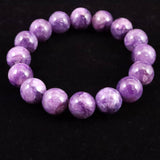 エンジェルシリカ　チャロアイト 13mm玉ブレスレット　50.9g (ID:43143)