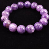 エンジェルシリカ　チャロアイト 13mm玉ブレスレット　50.9g (ID:43143)