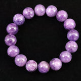 エンジェルシリカ　チャロアイト 13mm玉ブレスレット　50.9g (ID:43143)