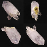 ベラクルス州産 アメジスト エレスチャル 75mm結晶 原石 水入 両剣 貫入 ユニコーン 65.0g (ID:43222)