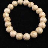 姫川薬石（ノーマル） 10mm玉ブレスレット　証明書付　28.5ｇ (ID:43354)