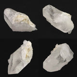 米国アーカンソー州産水晶 原石 67mm クラスター レコードキーパー  貫入 タビュラー バーナクル セルフヒールド 72.3g (ID:43366)