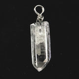 ブラジル トマスゴンサガ産水晶 31mm原石ペンダントトップ 5.9g (ID:43432)