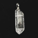 ブラジル トマスゴンサガ産水晶 31mm原石ペンダントトップ 5.9g (ID:43432)