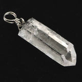 ブラジル トマスゴンサガ産水晶 31mm原石ペンダントトップ 5.9g (ID:43432)