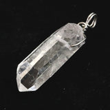 ブラジル トマスゴンサガ産水晶 31mm原石ペンダントトップ 5.9g (ID:43432)