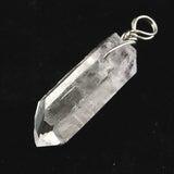 ブラジル トマスゴンサガ産水晶 31mm原石ペンダントトップ 5.9g (ID:43432)