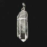 ブラジル トマスゴンサガ産水晶 31mm原石ペンダントトップ 5.9g (ID:43432)