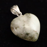 H&E社 サンダローザアゼツライト (AZOZEO) 15mmハート ペンダントトップ 証明書付 2.4g (ID:43472)