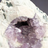 福島県只見町産 かぐや姫水晶 紫水晶 33.4g (ID:43694)