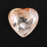 H&E社 ピンクファイアアゼツライト(AZOZEO) 15mmハート 証明書付 2.2g (ID:43718)