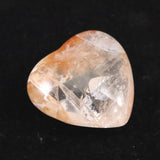 H&E社 ピンクファイアアゼツライト(AZOZEO) 15mmハート 証明書付 2.2g (ID:43718)