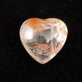 H&E社 ピンクファイアアゼツライト(AZOZEO) 15mmハート 証明書付 2.2g (ID:43718)