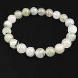 ブラジル産 フェナカイト AAAA　10mm玉ブレスレット 鑑別書付 31.38g  (ID:43763)