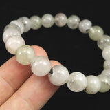 ブラジル産 フェナカイト AAAA　10mm玉ブレスレット 鑑別書付 31.38g  (ID:43763)