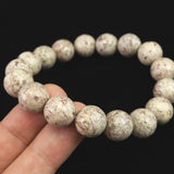 姫川薬石（ノーマル） 12mm玉ブレスレット　証明書付　42.0ｇ (ID:43920)