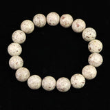 姫川薬石（ノーマル） 12mm玉ブレスレット　証明書付　42.0ｇ (ID:43920)