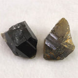 岐阜県中津川市蛭川産 黒水晶（モリオン） 原石 2個セット 21.5g (ID:44227)