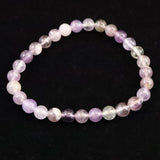 H&E社 オーラライト23（AZOZEO) 6mm玉ブレスレット 証明書付 10.4g (ID:44421)