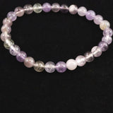 H&E社 オーラライト23（AZOZEO) 6mm玉ブレスレット 証明書付 10.4g (ID:44421)