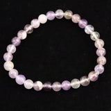 H&E社 オーラライト23（AZOZEO) 6mm玉ブレスレット 証明書付 10.4g (ID:44421)