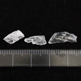 ナイジェリア産 フェナカイト 原石 3個セット 4.82ct (ID:44463)