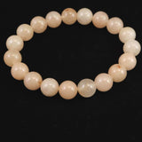 H&E社 サチャロカローズ アゼツライト（AZOZEO) 10mm玉ブレスレット 証明書付 28.5g (ID:44590)