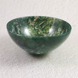 インド産 モスアゲート（苔瑪瑙） 111mmボウル 151g (ID:44656)