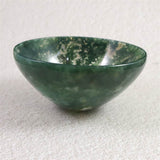 インド産 モスアゲート（苔瑪瑙） 111mmボウル 151g (ID:44656)