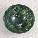 インド産 モスアゲート（苔瑪瑙） 111mmボウル 151g (ID:44656)