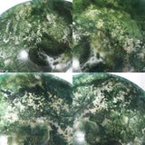 インド産 モスアゲート（苔瑪瑙） 111mmボウル 151g (ID:44656)