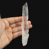 ディアマンティーナ産レーザークリスタル 135mm ポイント原石 カテドラル キー 72g　 (ID:44671)