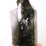 ブラジル産 ガーデンクォーツ 庭園水晶 六角柱ポイント ルース 5.5g (ID:44703)