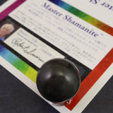 H&E社 マスターシャーマナイト 24mm スフィア  証明書付 19.9g (ID:44814)