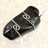 H&E社　チベタンテクタイト 原石 ペンダントトップ 6.3g (ID:44939)