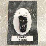 H&E社　チベタンテクタイト 原石 ペンダントトップ 6.3g (ID:44939)